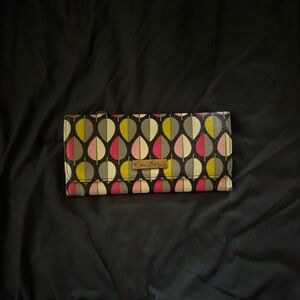 Vera Bradley RETIRED Moon Beams Trifold Wallet